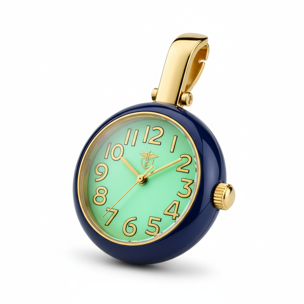 Nurse Fob Watch — Clip-On Timepiece for Healthcare Professionals